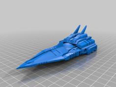 Spaceship Again… Ulysses 31 ? Not Sure. 3D Printer Model