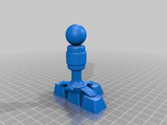 Keyboard Joystick 3D Printer Model