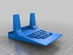 Simple Phone/Tablet Stand Hetz Mich Nicht 3D Printer Model