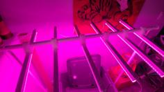 T5 LED Grow Light Hanger 3D Printer Model