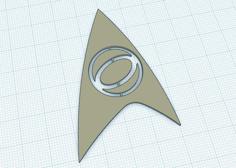 Science TOS Insignia 3D Printer Model