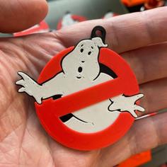 Ghostbusters Logo Keychain 3D Printer Model