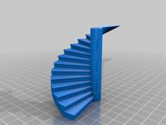 Another Dice Tower Split Staircase 3D Printer Model