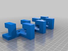 Coat Hooks (7 Arms) 3D Printer Model