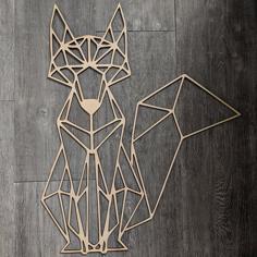 Laser Cut Renard / Fox 2D