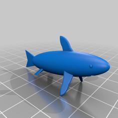 A Shark Model 3D Printer Model