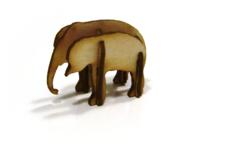 LaserCut – 3D Puzzle Elephant