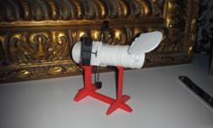 Hubble Space Telescope Parts (with Stand) 3D Printer Model