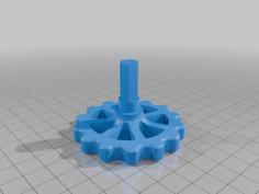 Marble Machine Knob Winders – Cyclone, Apex, Tulios 3D Printer Model