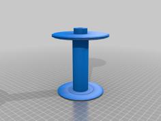 Assembled Bulky_Ply Bobbin 3D Printer Model