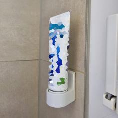 Wall Mount Toothpaste Holder 35mm 3D Printer Model