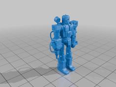 Pompier GM-3CD Firemech 3D Printer Model