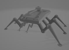 Spider Tank 3D Printer Model