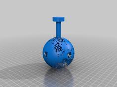 Ball Cube Rock Wall Hold 3D Printer Model