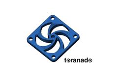 Toranado 30x30mm 12VDC Cooling Fan Cover 3D Printer Model