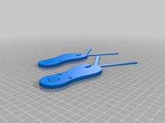 Flip Flop Shoes 3D Printer Model