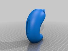 Cute Dolphin 3D Printer Model