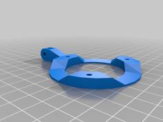 Delta Printer Nozzle Fan/Blower Lüfter 3D Printer Model