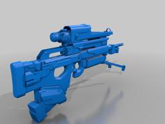 (Legendary) Destiny “The Saterienne Rapier” Scout Rifle 3D Printer Model