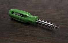 Screwdriver Handle With Hex Bit Holder 3D Printer Model