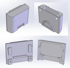 N64 Controller Pak For FRAM Memory Pak 3D Printer Model