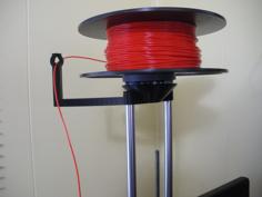 Printrbot Spool Holder With Bearings 3D Printer Model