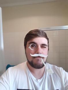 Very Easy/Fancy Monocle, Moustache And Pipe Prop #CostumeChallenge 3D Printer Model