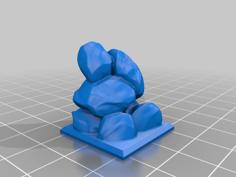 HeroQuest Stone 3D Printer Model