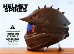 Helmet Spikes (TPU) 3D Printer Model