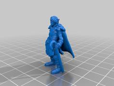 Yorsh From The Last Orc 28mm 3D Printer Model