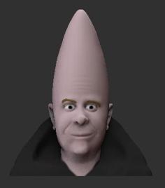 Beldar Conehead Bust 3D Printer Model