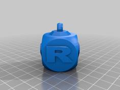 Family Keychain – ERD Inicials 3D Printer Model