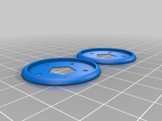 Planner Ring Disk With Pentagonal Hole 3D Printer Model