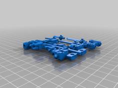 Super Robot 3D Printer Model