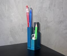 Holder Pen / Porte Stylo 3D Printer Model