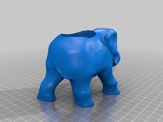 Elephant Plant 3D Printer Model