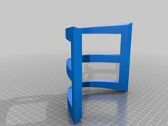 Laptop Stand For Two 1.5 Inch Laptops 3D Printer Model