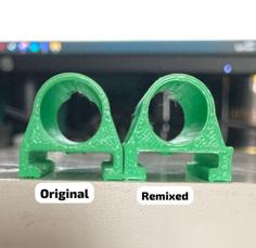 Laser Keychain Adapter For Nerf Remixed 3D Printer Model