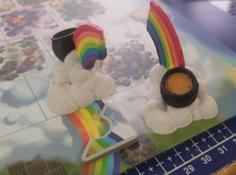 Bunny Kingdom Rainbow Tokens 3D Printer Model