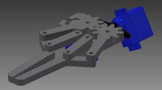 Simple Arm Gripper For Your Robot 3D Printer Model