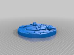 Custom Doomguy Base 3D Printer Model