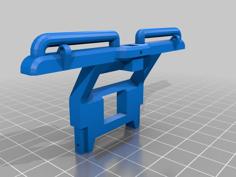 TRX4M Defender High Clearance+Reciever Rear Bumper 3D Printer Model