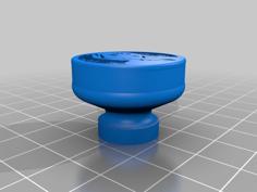 Frozen Anna Knob 3D Printer Model