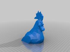 Frekvens Low Poly Rooster Topper 3D Printer Model