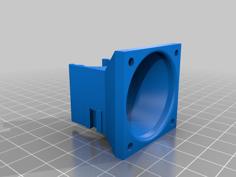 Surround Print Cooler – 40×40 Fan (for E3D Type Hotends) 3D Printer Model