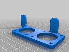 5.25 Inch To 3.5 Or 2.5 Inch HDD-SSD Bracket 3D Printer Model