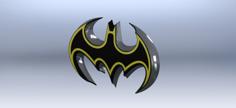 Batman Badge 3D Printer Model