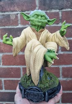 WICKED STAR WARS YODA BUST: TESTED AND READY FOR 3D PRINTING 3D Printer Model