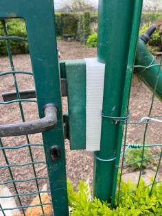 Garden Fence Gate Lock Spacer 3D Printer Model