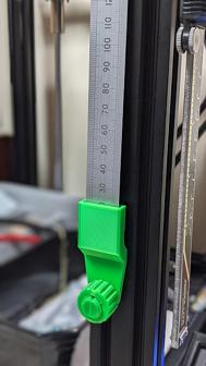 Frame-side Rule Holder 3D Printer Model